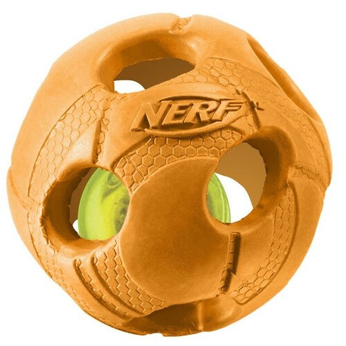 Игрушка для собак Nerf Мяч светящийся - 9 см
