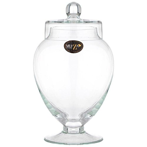 Ваза на ножке с крышкой Muza 