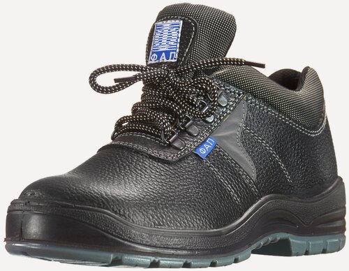 Изображение товара Полуботинки рабочие мужские кожаные ФАП-Т, черные, демисезон/лето, 45 размер