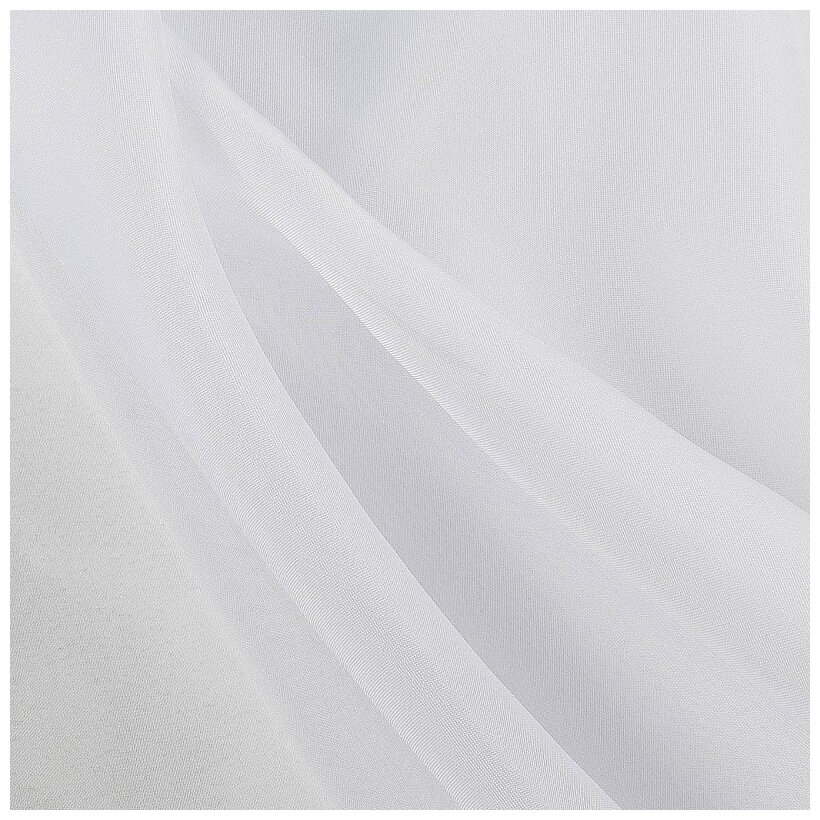 Тюль вуаль на люверсах Sola "Престиж", белый, 300*260 см - фотография № 5