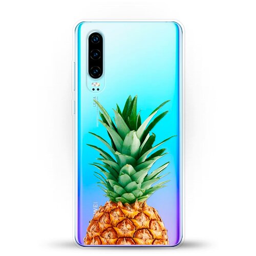 фото Силиконовый чехол ананас на huawei p30 andy & paul