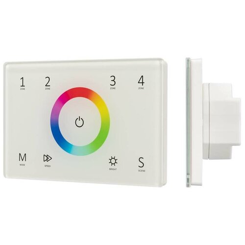 Панель Arlight Sens Smart-P83-RGB White (230V, 4 зоны, 2.4G) 028402