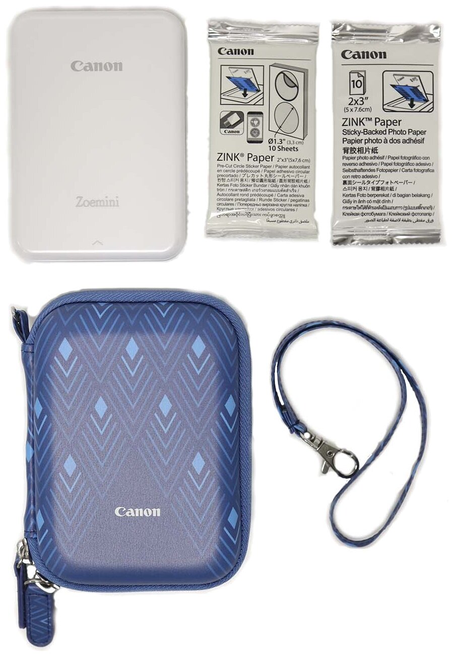 Canon Zoemini PV-123-BKS Набор с фотопринтером