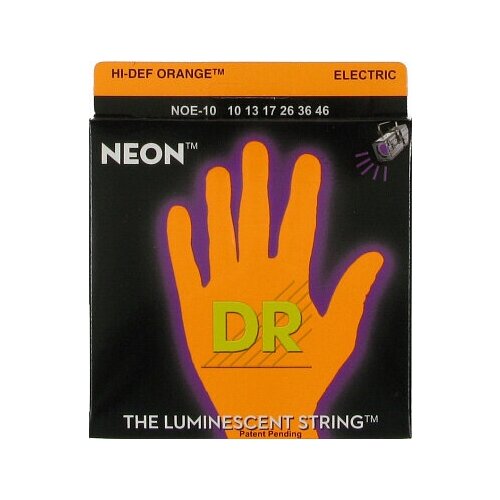 Dr Noe-10 - Neon Струны для электрогитар