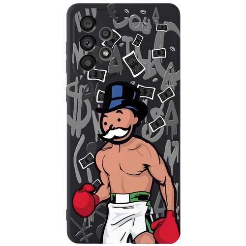 черный силиконовый чехол musthavecase для samsung galaxy m52 monopoly boxing монополия боксер для самсунг галакси м52 Черный силиконовый чехол MustHaveCase для Samsung Galaxy A73 Monopoly Boxing Монополия Боксер для Самсунг Галакси А73