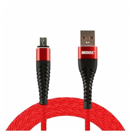 Аксессуар WIIIX USB - MicroUSB 1m Red CB725-UMU-10R аксессуар wiiix usb microusb 1m pink cb520 umu 10pk