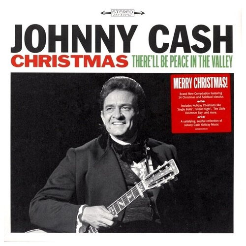 Виниловые пластинки, Columbia, JOHNNY CASH - Christmas: There'Ll Be Peace In The Valley (LP)