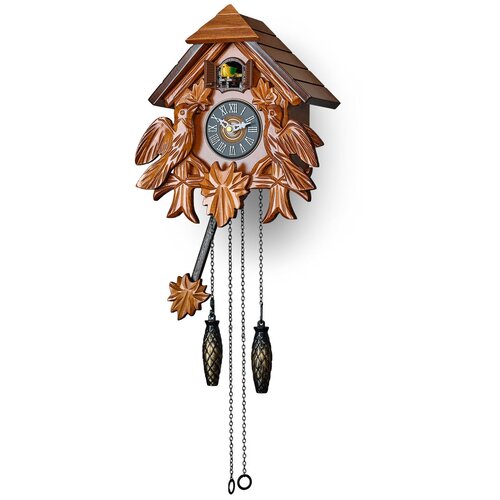 Часы с кукушкой TIMEGEAR 6059C с ночным режимом и кварцевым механизмом 9100₽