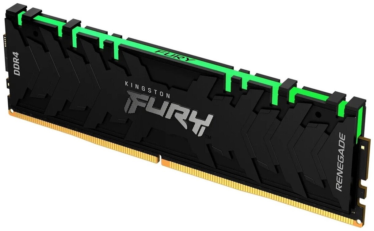 Память оперативная Kingston 8GB 3200MHz DDR4 CL16 DIMM FURY Renegade RGB 427500₽