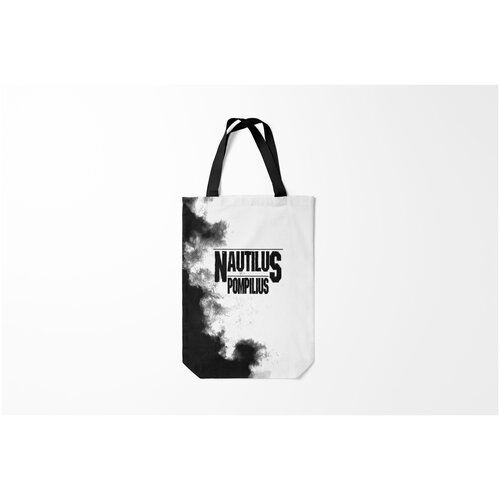 фото Сумка-шоппер / 31х42 см / рок / наутилус помпилиус nautilus pompilius burnettie