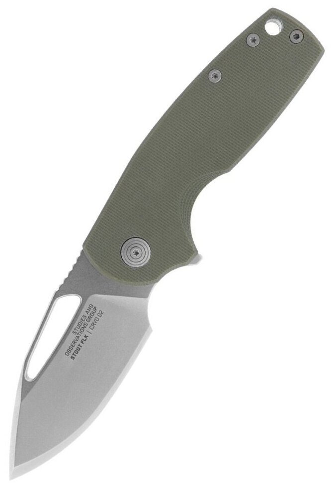 Нож складной SOG 14-03-01-57 Stout FLK Green