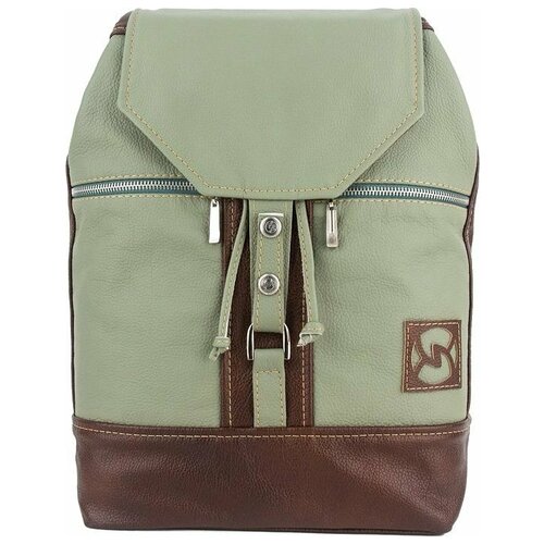 фото Рюкзак sofitone rm 002 d7-b8 оливковый-коричневый