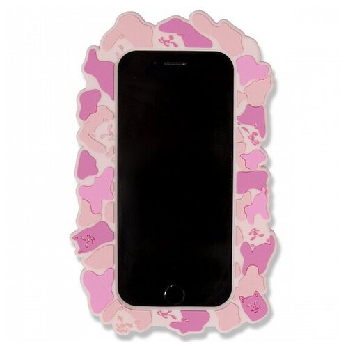 фото Чехол для телефона ripndip nerm camo iphone case 7 + & 8 + 2019 pink camo