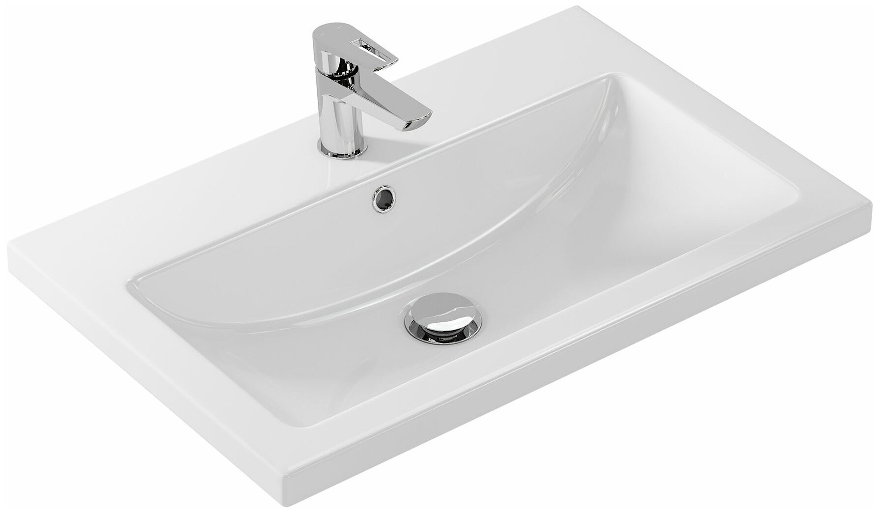 фото Раковина мебельная 70 см Cersanit Como UM-COM70/1