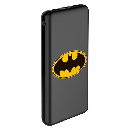 Внешний АКБ 10000 mAh 2 USB 1 MICRO 21A Li-pol черный Batman11 Deppa 301140 139000₽