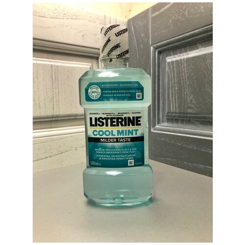 Ополаскиватель для рта ListerineCool Mint Milder Taste, 500 мл