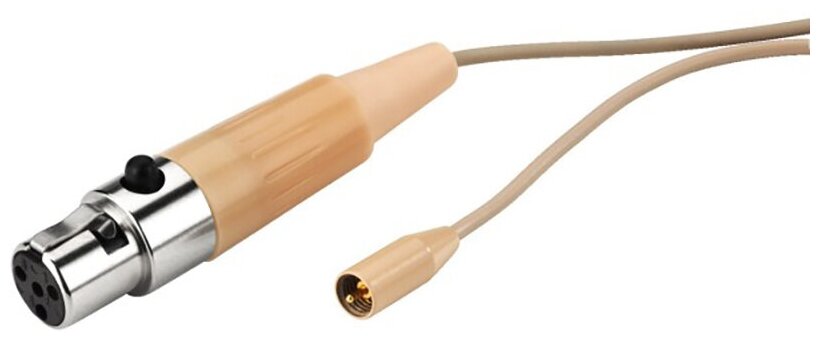 JTS 801C4 кабель для наголовных микрофонов серии CM, соединитель mini XLR 4pin, цвет бежевый