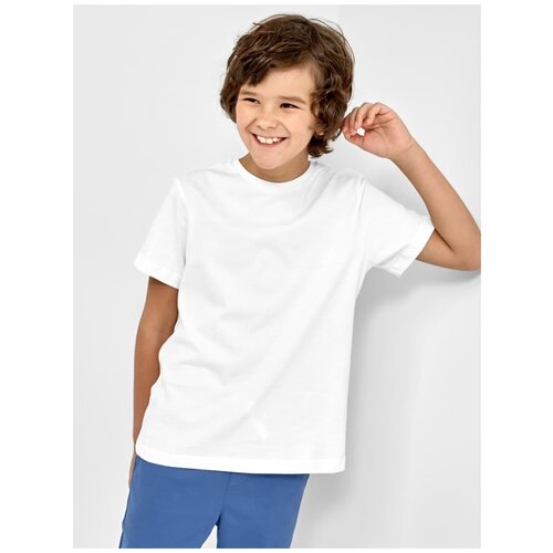 фото Футболка mark formelle, комплект из 2 шт., размер 104, белый