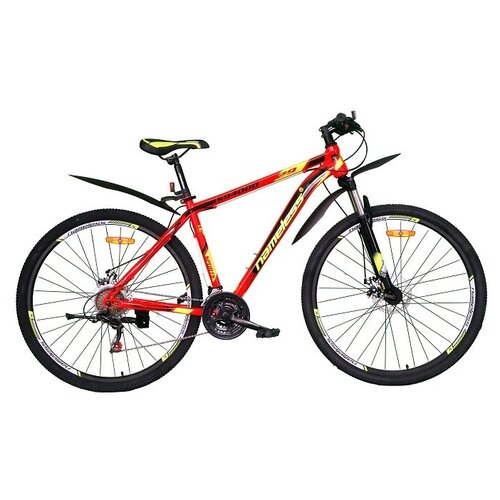 Велосипед 29" Nameless S9400D, красный/желтый, 19