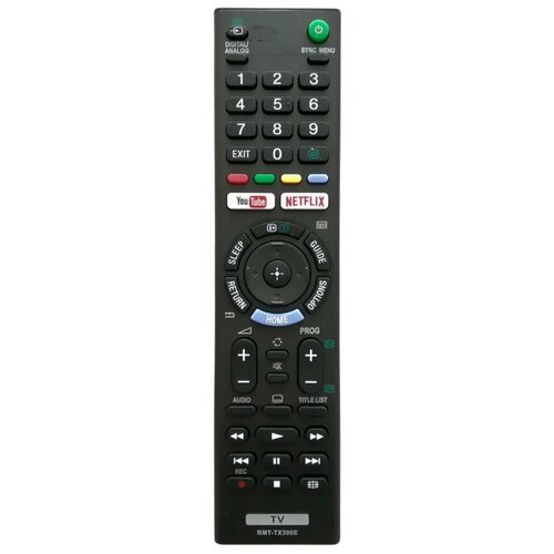 Пульт PDUSPB RMT-TX300E NETFLIX для телевизора Sony Smart TV new remote control for sony tv rmt tx300e kdl 40we663 kdl 40we665 kdl 43we754 kdl 43we755 kdl 49we660 kdl 49we663