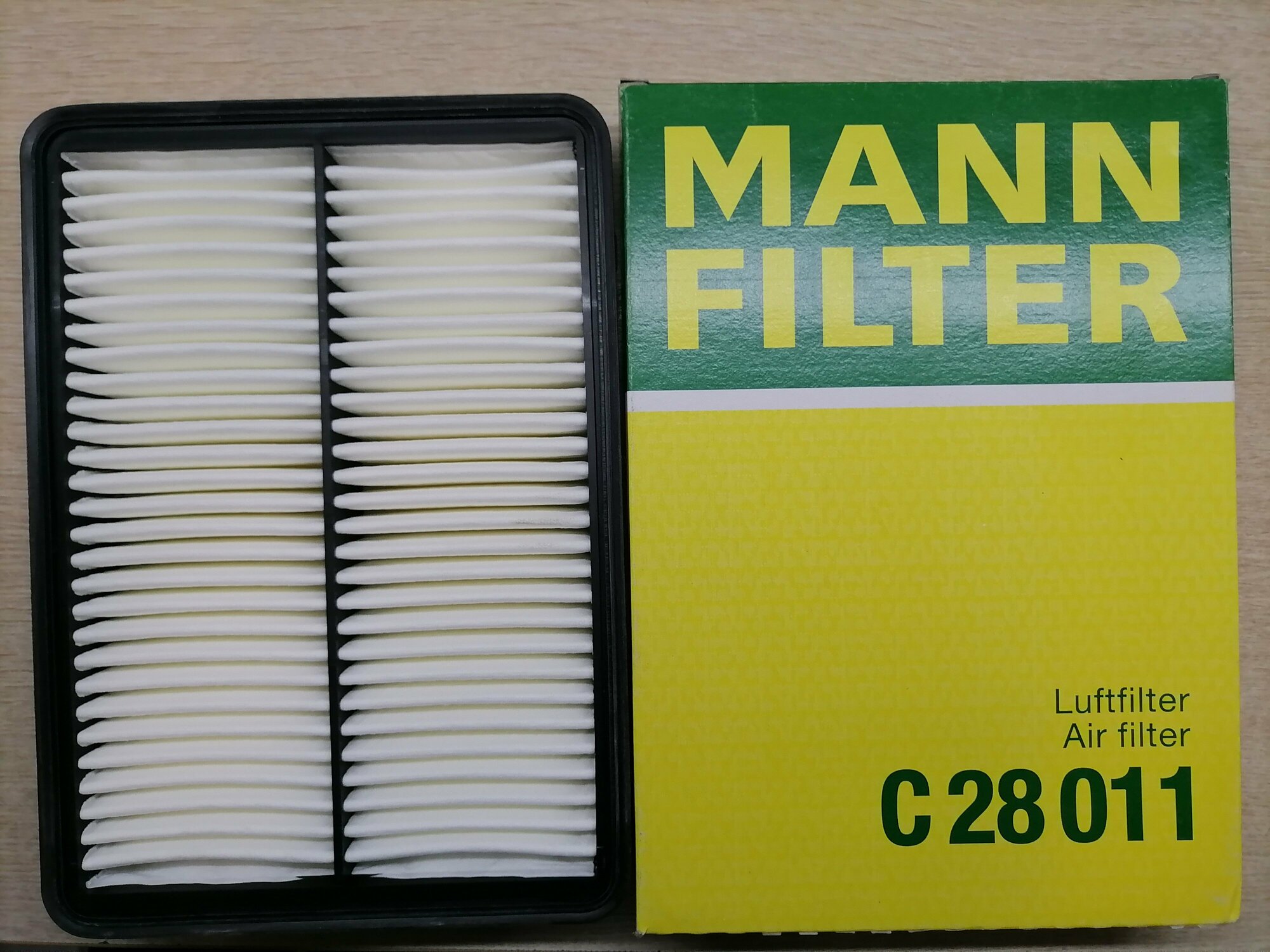 Воздушный фильтр Mann-Filter - фото №14