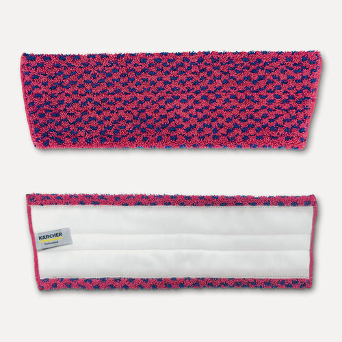Изображение товара Насадка Karcher (6.999-386.0) из микроволокна с абразивом с креплением на липучке, красная, 40 см