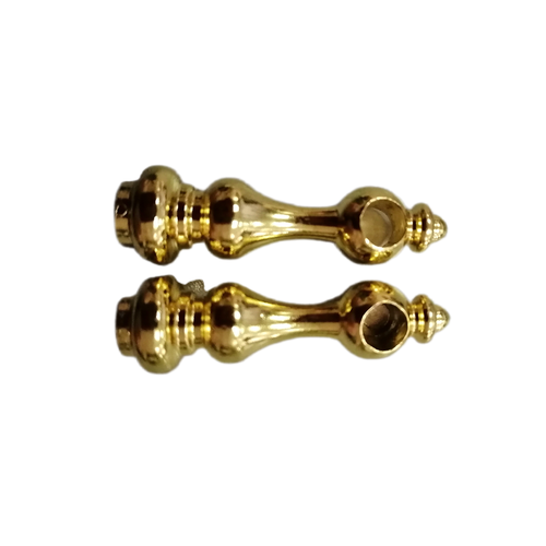 Опора рейлинга 2 шт золото 180₽