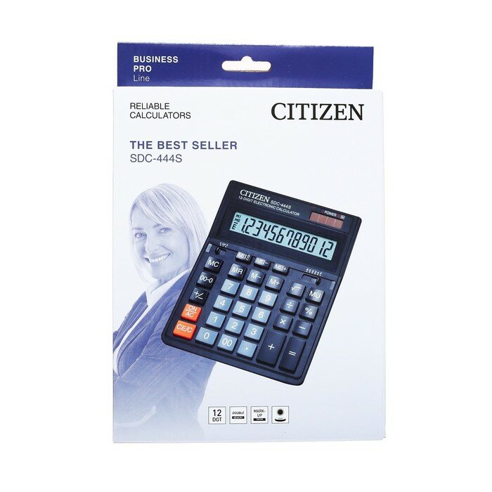 Калькулятор бухгалтерский CITIZEN SDC-444S