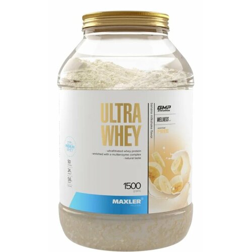 Maxler Протеин Ultra Whey 1500 г (Maxler) протеин maxler ultra whey 1500 гр латте макиато