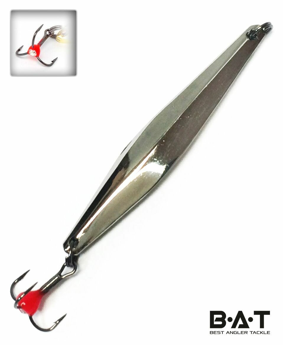 Блесна для зимней рыбалки вертикальная BAT ICE Fishing Jig 6гр. Цвет. 01 Green