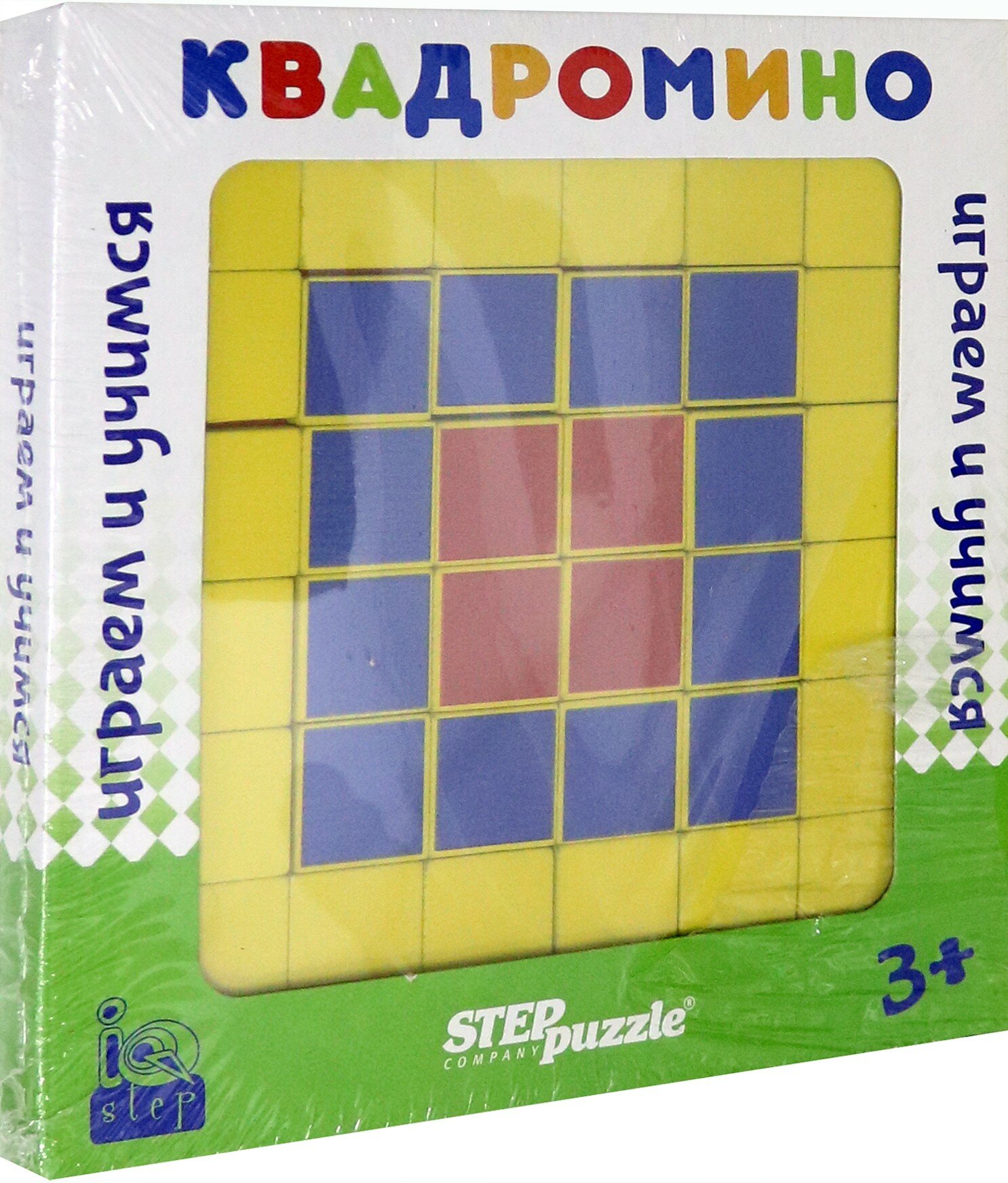 Развивающая игра из дерева "Квадромино" (89836) Степ Пазл - фото №2