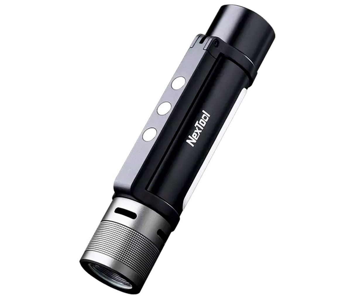 Многофункциональный фонарик NexTool 6 in 1 Thunder Flashlight Portable - NE20030, черный, CN — фото 1