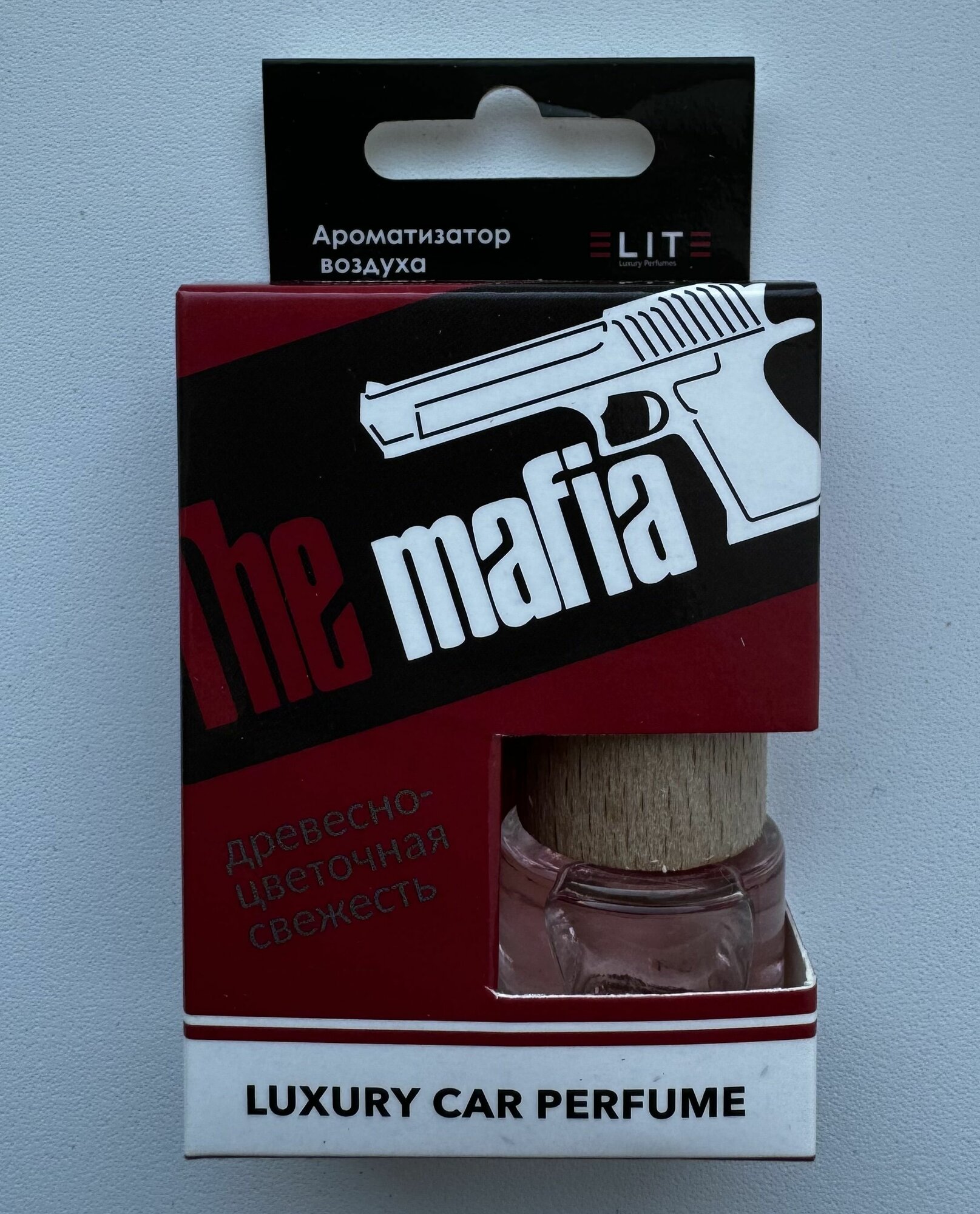Ароматизатор Mafia (древесно цветочная свежесть) подвесной для автомобиля