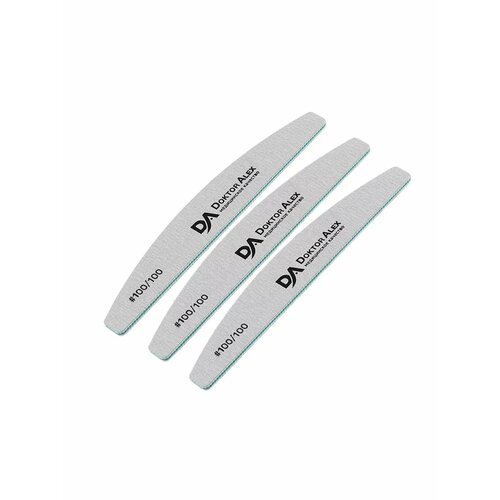 Dr.Alex, набор пилок Кварц 33 (100/100), 3 шт