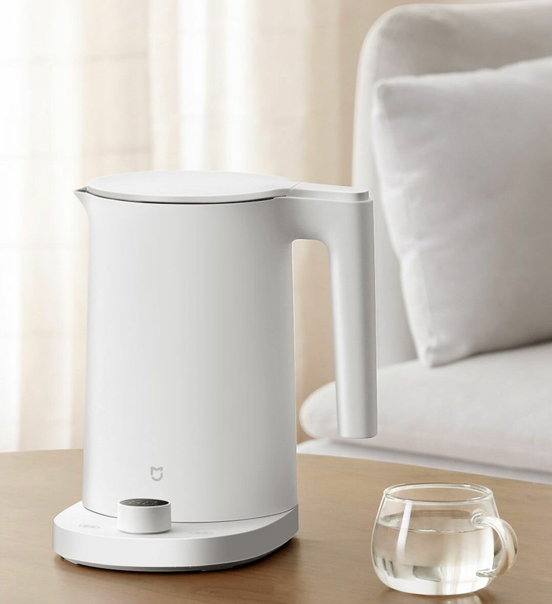 Электрический чайник Xiaomi Mi Smart Thermostatic Kettle 2 Pro 1.7L (MJJYSH01YM), CN, регион приложения Китай, белый — фото 1