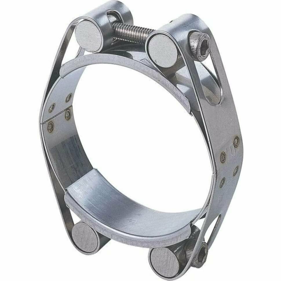 Двухболтовый силовой хомут TITAN LOCK 35-45 мм нерж. сталь TL35-45DRCSS