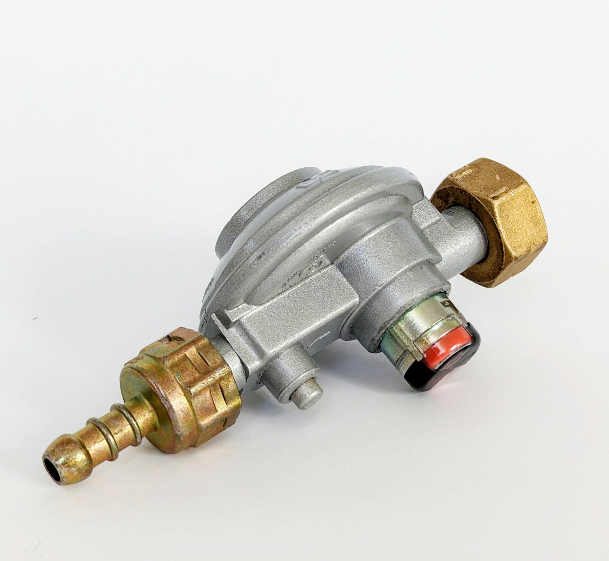 Редуктор пропановый Лягушка Gavagna Grop Тип 697 со скоростным клапаном и индикатором газа в баллоне.