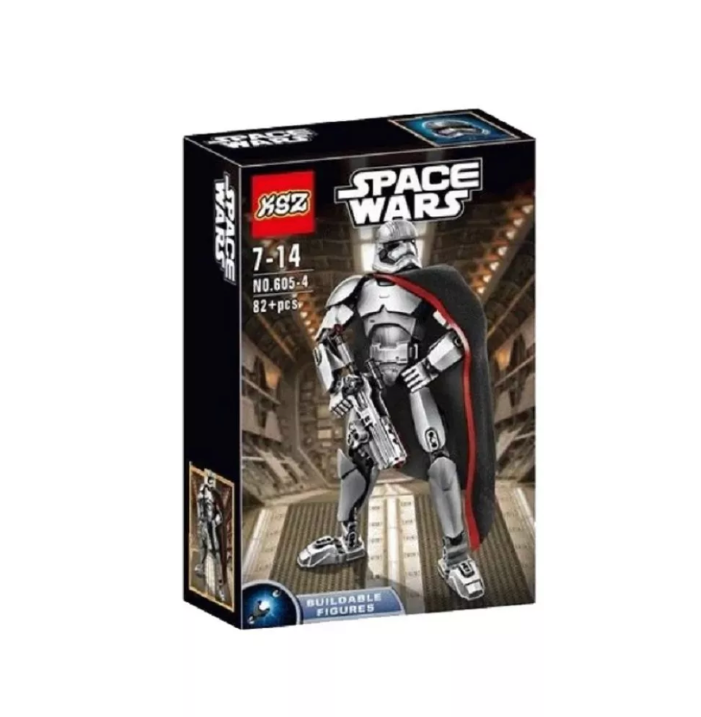 Конструктор Звездные войны: Капитан Фазма - 82 детали/совместим с Lego Star Wars