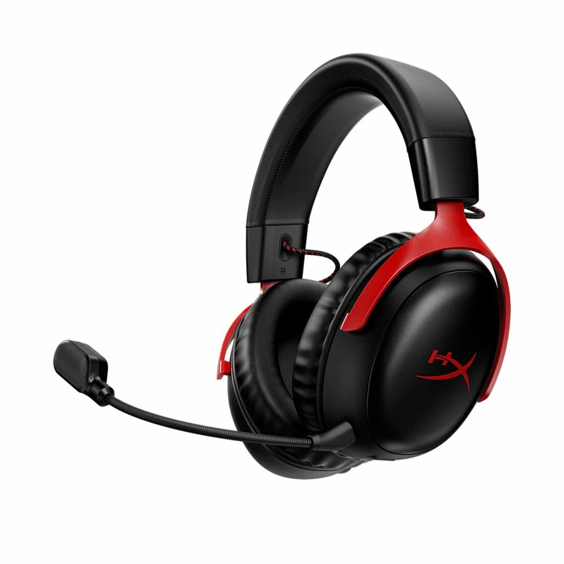 Наушники с микрофоном HyperX Cloud III Wireless черный/красный мониторные Radio оголовье (77Z46AA)