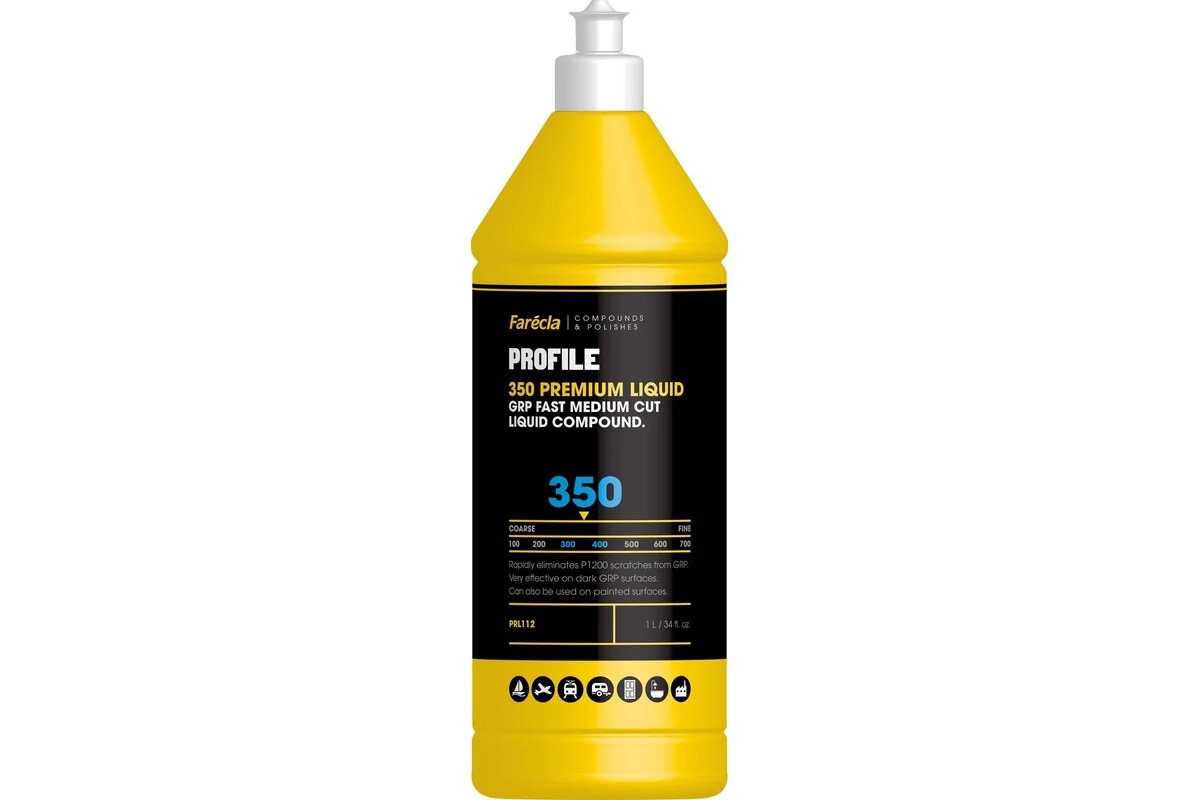 FARECLA Полировальная эмульсия Profile 350 Premium Liquid 1л