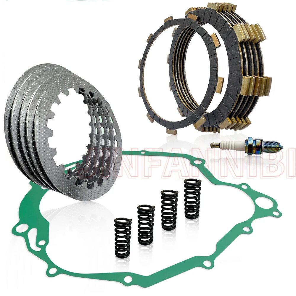 Комплект сцепления, сверхмощные пружины и крышка прокладки для Yamaha TTR225 1999 2000 2001 2002 2003 TTR230 2004-2005 XT225