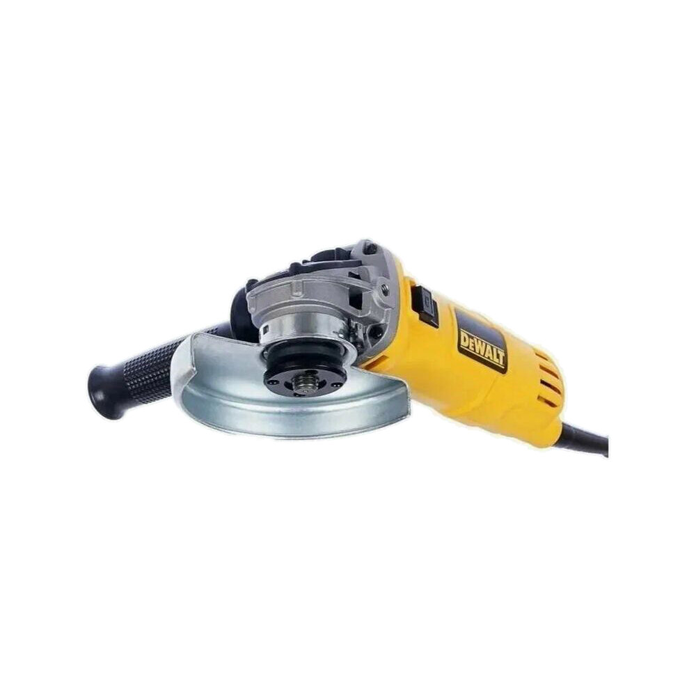 Обзор: Шлифмашина угловая DEWALT DWE4157-QS, мощность 900 Вт, черный/желтый