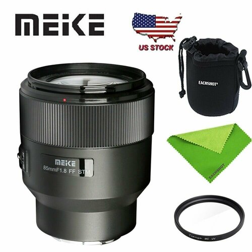 Полнокадровый объектив Meike 85 мм F18 AF STM с креплением E для Sony A7 A7R A74 A7R4 A7III 1799900₽