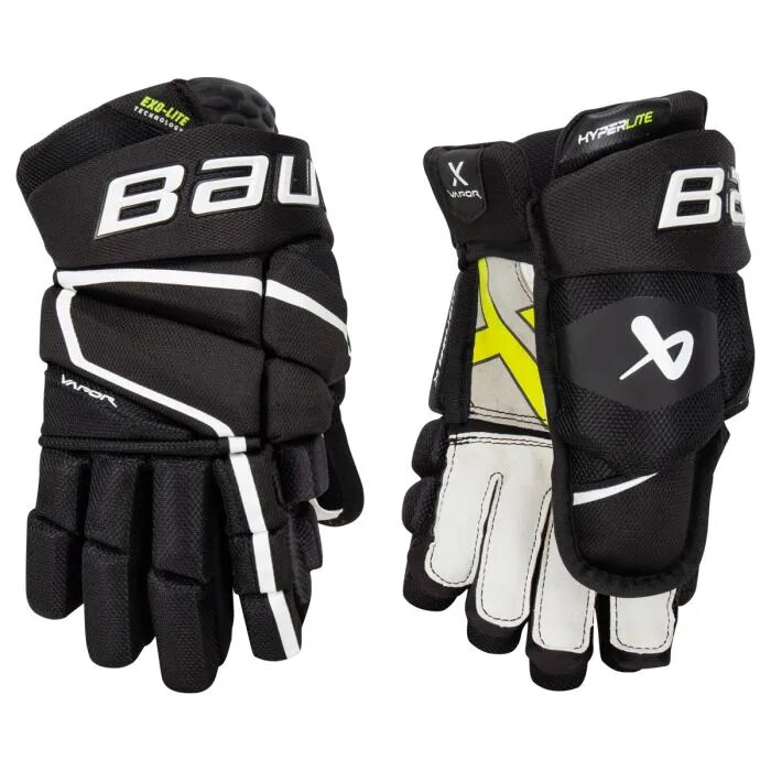 Перчатки хоккейные Bauer "Vapor Hyperlite S22" JR, размер 10, для юниоров, темно-синие