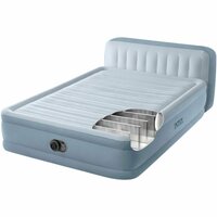 Кровать со спинкой Ultra Plush Headboard 152х236х86см с встр. насосом 220В