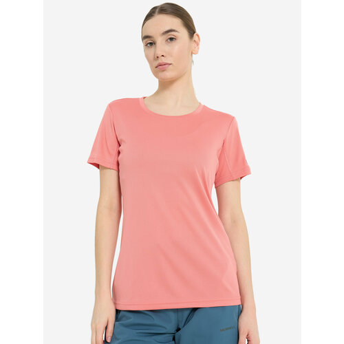 фото Футболка спортивная outventure women's hiking t-shirt, размер 54, лососевый