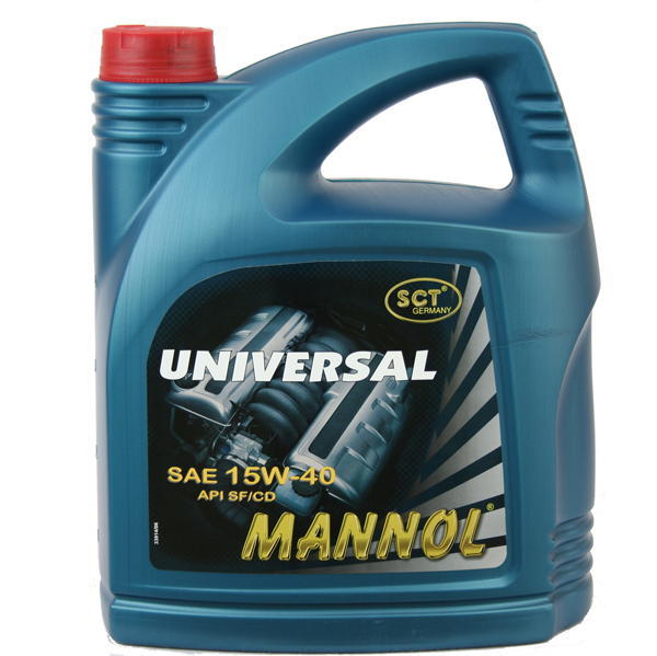Масло моторное Mannol (SCT) universal super 15w40 (4л) Минеральное 1247