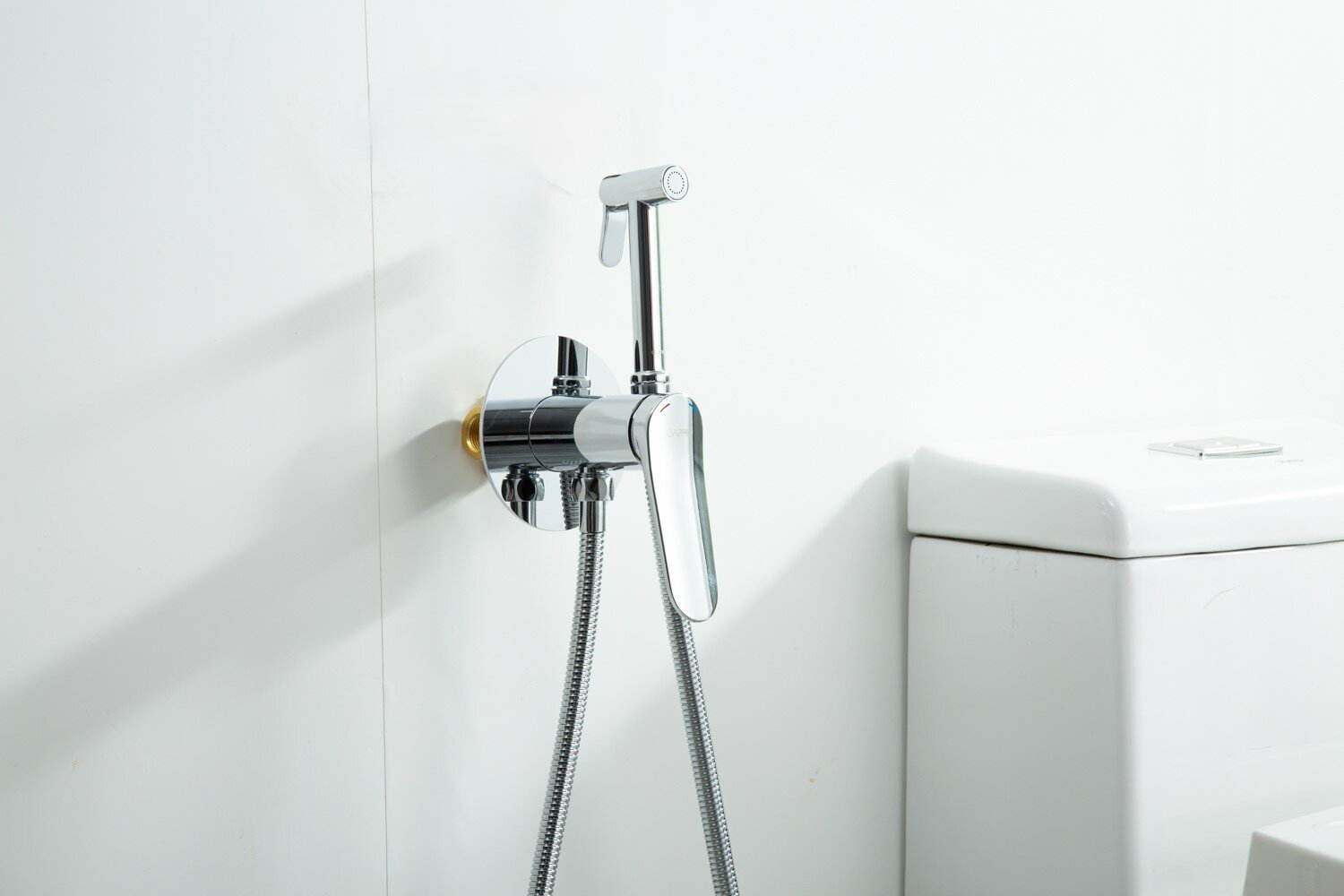 Гигиенический душ со смесителем Gappo G7210 хром скрытый монтаж