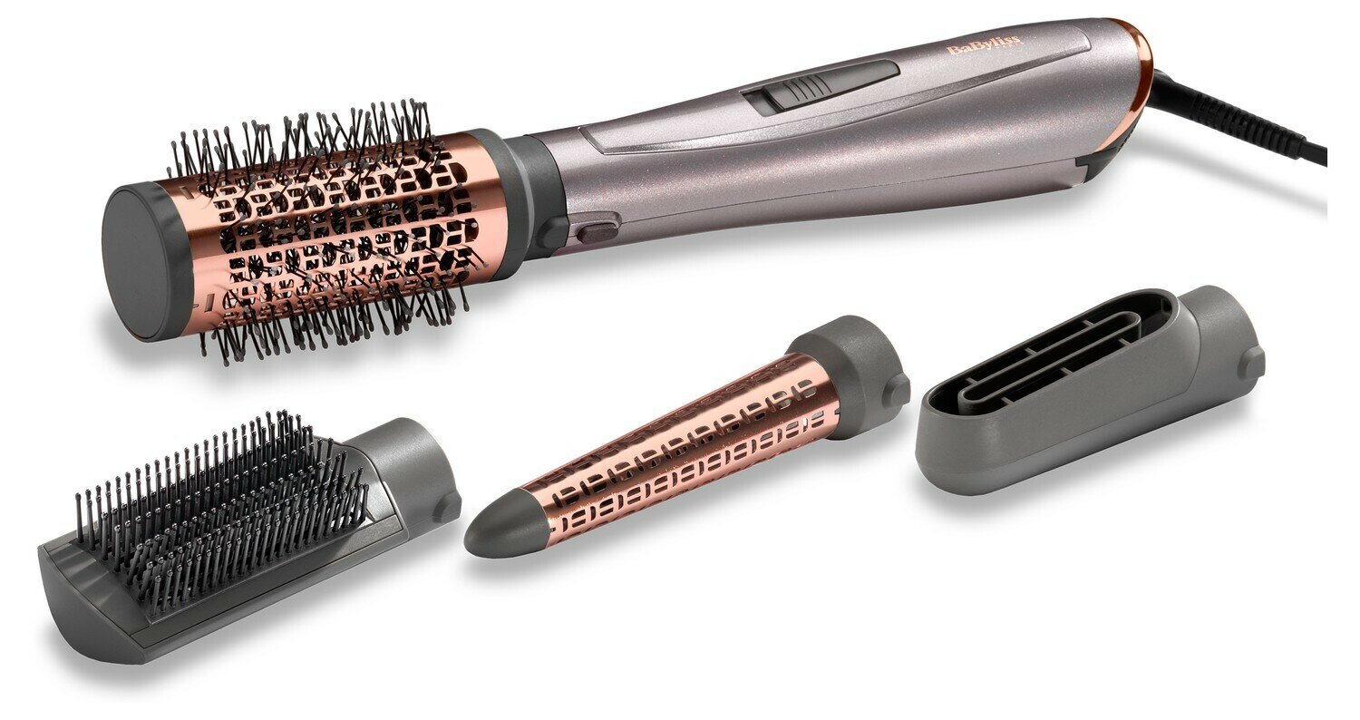 Фен-щетка BaByliss Air Style 1000 AS136E, ионизация, 1000 Вт
