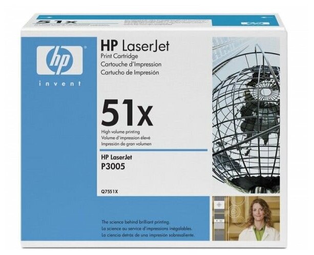 Тонер-картриджи Hp Q7551X